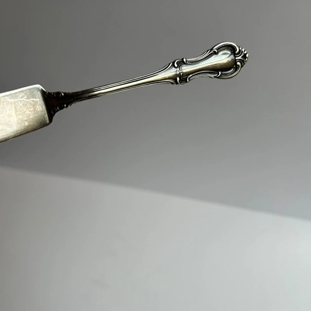 International Silver Joan of Arc Master Butter Spreader Knife Sterling 7